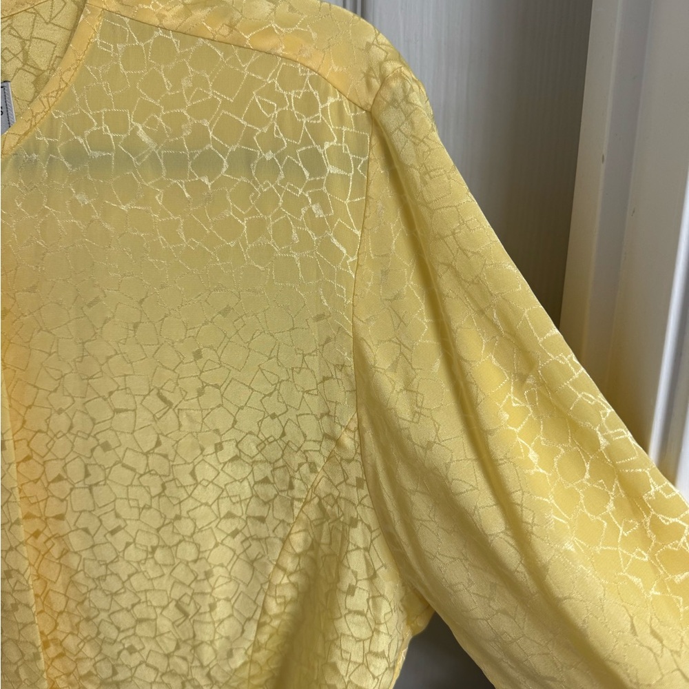 Vintage Pendleton Blouse - 🧈 Yellow - Large - Picture 4 of 7